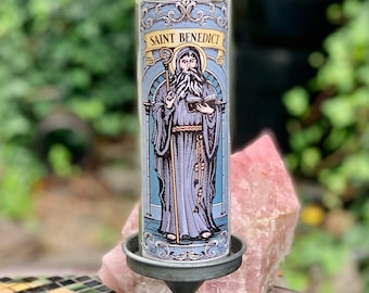 Saint Benedict Candle
