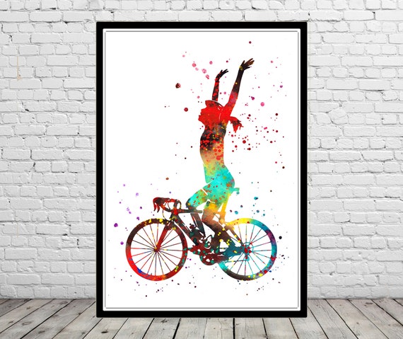 Road cycling cyclist road bicycle road bicycle racing cycle | Etsy