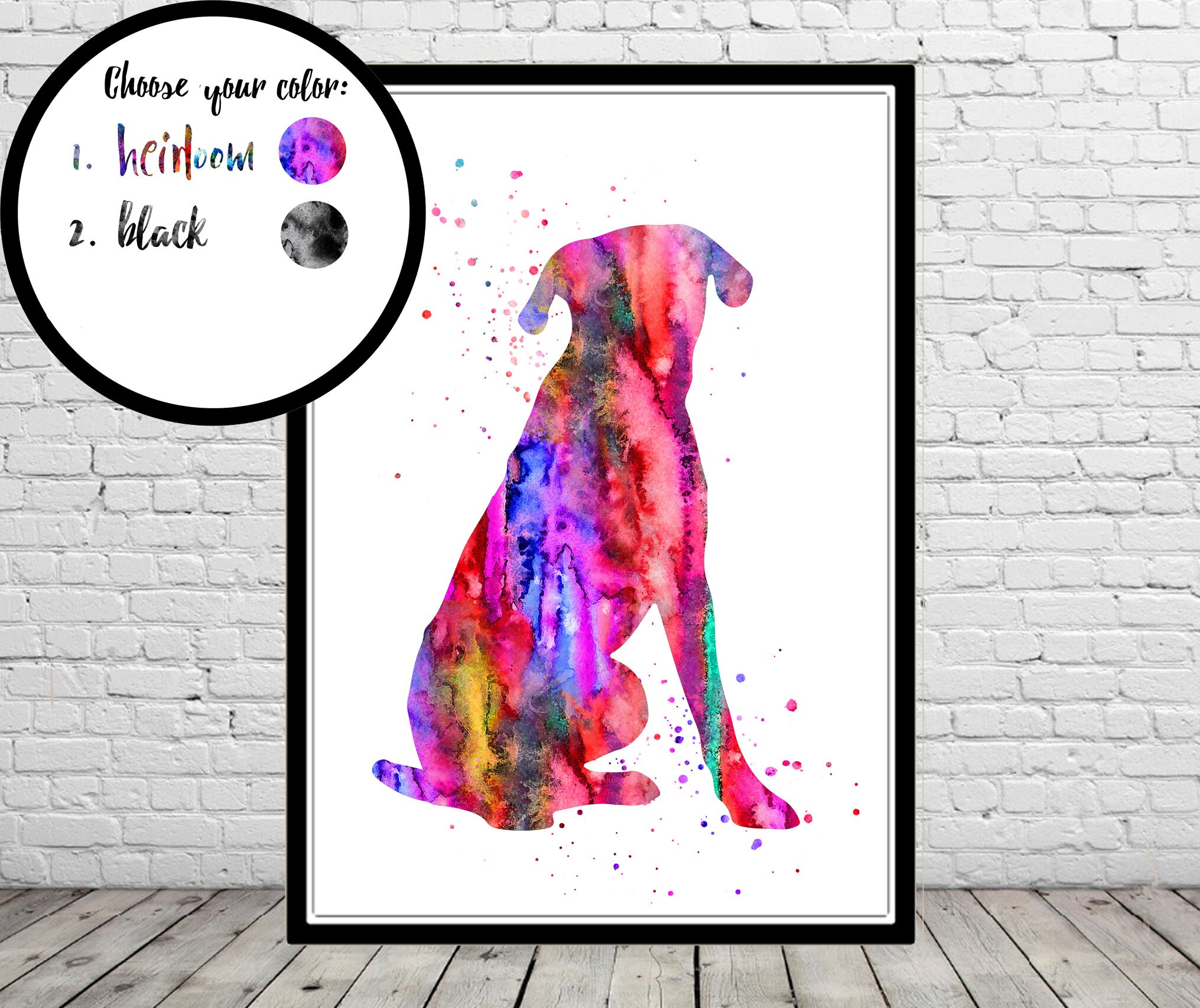 Cane Corso Cane Corso Dog Watercolor Cane Corso Dog Print Animal Art Dog Kids Room Decor Poster Wall Art Cane Corso Print