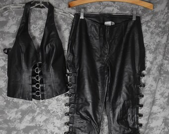 Wilson Leather Pants - Etsy