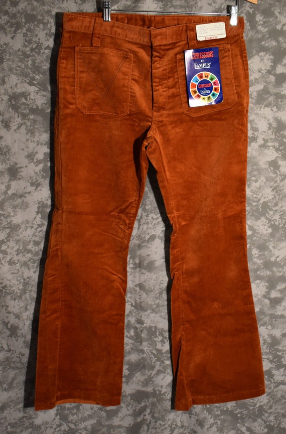 1970's Deadstock Corduroy Bell Bottoms (Expression