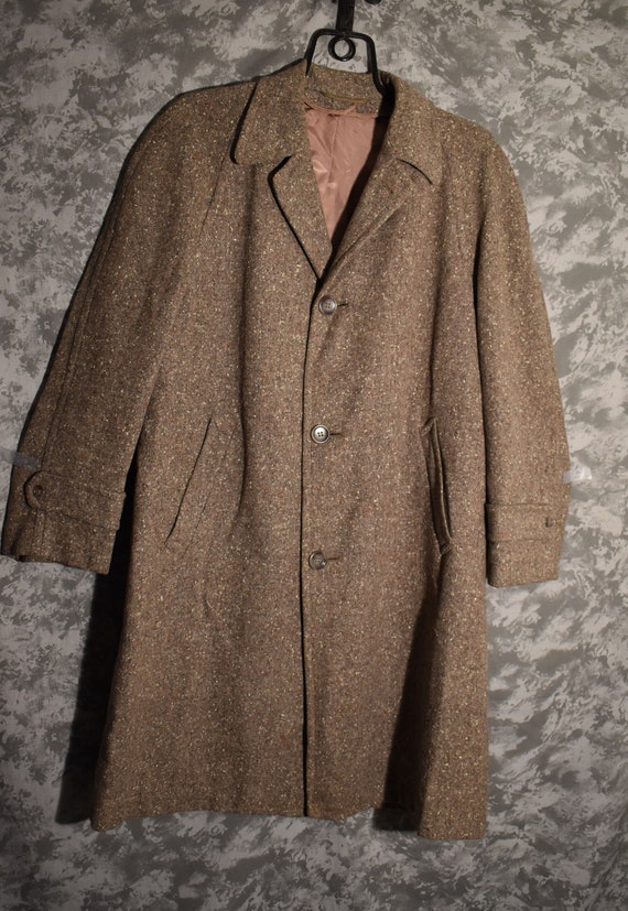 1940's or 1950's Wool Winter Coat