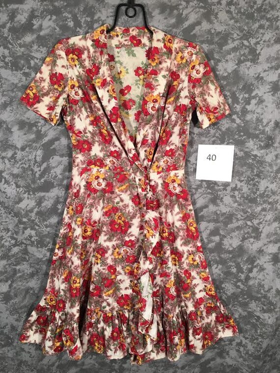 1940's Homemade Day Dress