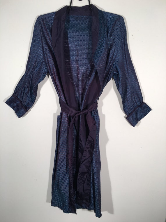 50's Satin Men's Robe