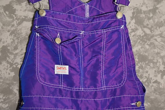1960's Smith's Workwear Sanforized Shiny Purple Bi