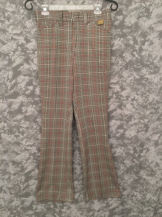 1970's Plaid Bell Bottoms (New with Tags)