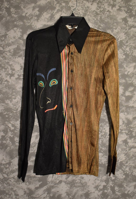 1970's Disco Shirt - Women's Blouse