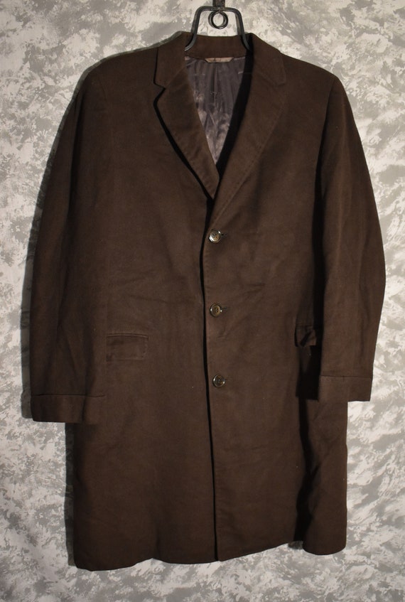Brown 1950's Cashmere Coat