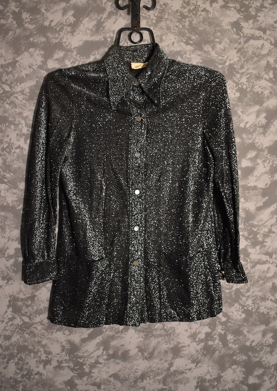1960's Metallic Top