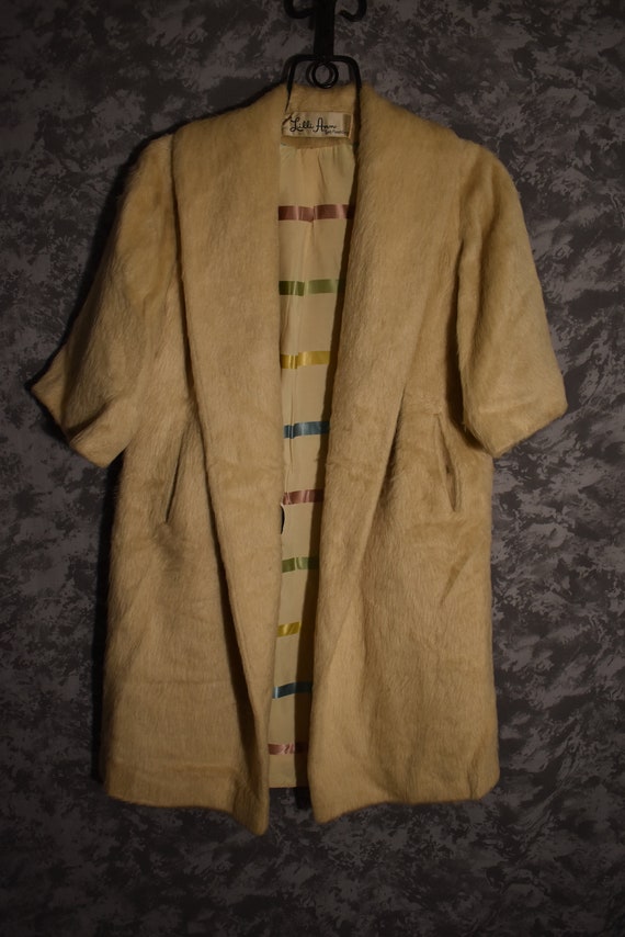 1950's Lilli Ann Mohair Swing Coat