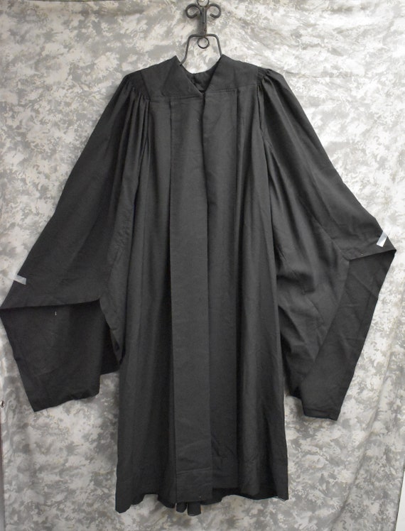 1930's or 1940's Graduation Gown/Black Robe (Extra