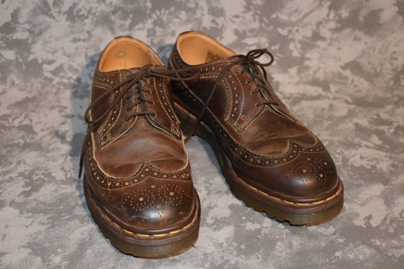 1990's Doc Marten Wing Tip Style Shoes