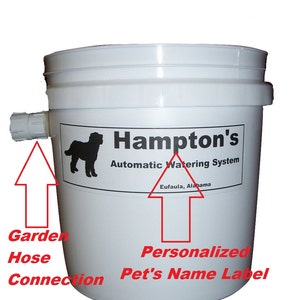 2 gallon dog water dispenser