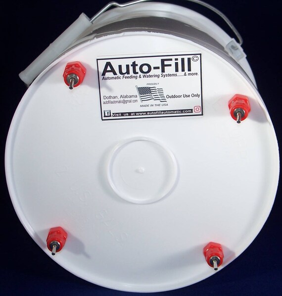 Automatic Chicken Hanging Waterer Feeder Manual Fill 5 Etsy