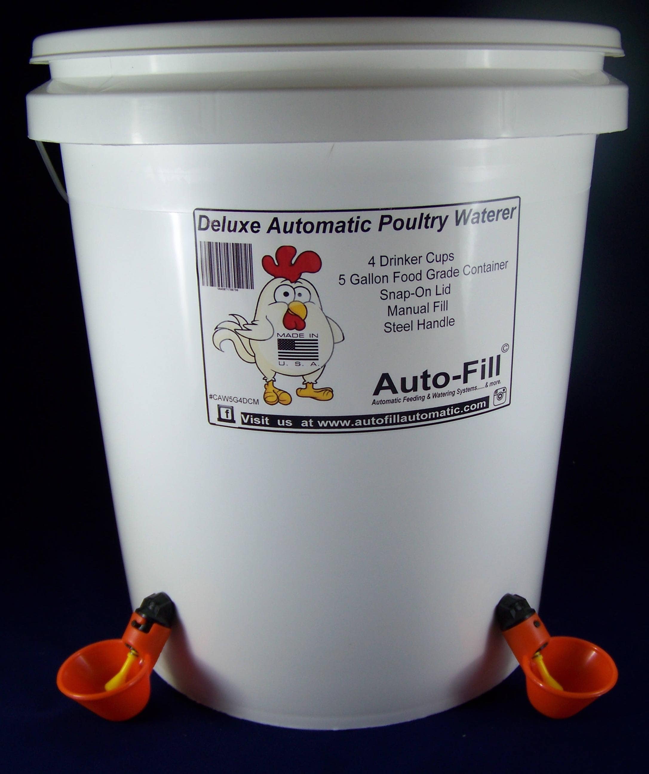 Quail & Chick Feed Saver Port Made in USA 3D Printed Reduces Food Waste and  Saves Money DIY Bucket Pail Bin Container 