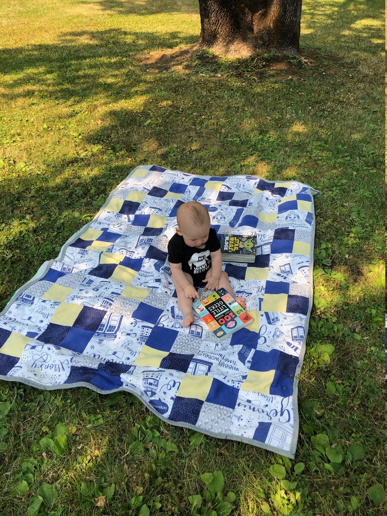 Custom Minky Baby Quilt