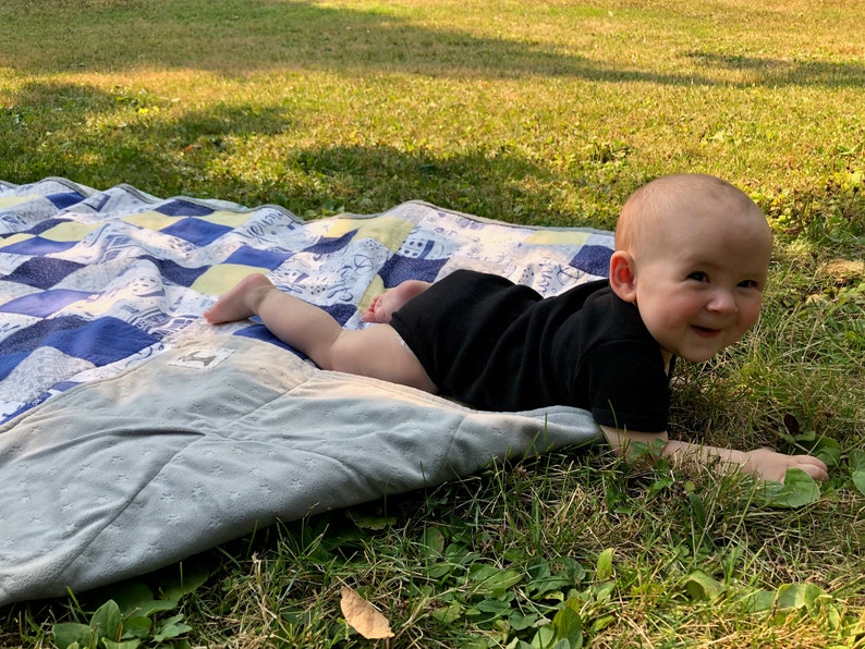 Custom Minky Baby Quilt