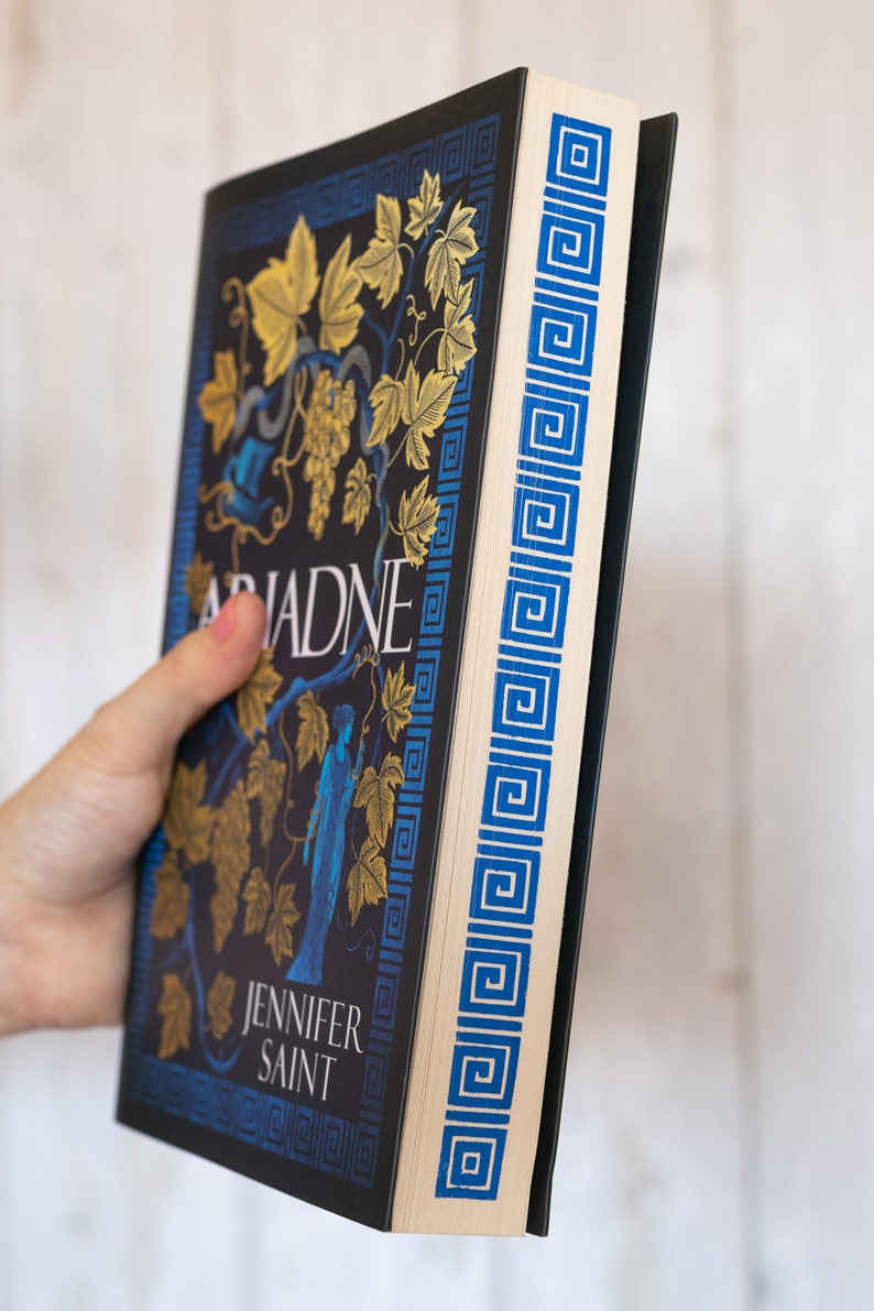 Greek Pattern Stencil for DIY Stenciled Book Edges Stencil Etsy