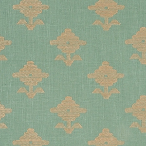 Five Color Ways Schumacher Rubia Embroidery Print Fabric by the Yard - Etsy