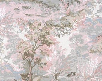 Thibaut Lincoln Toile Fabric by the yard. 2 yard minimum