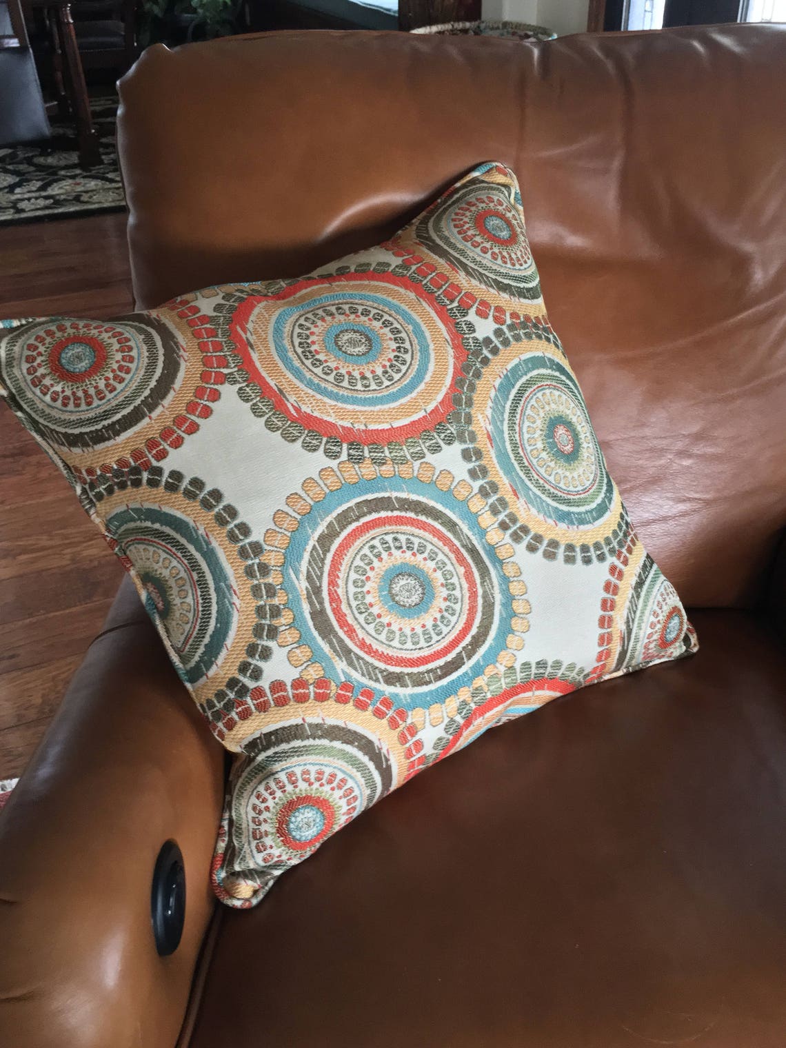 Custom Made Pillows From Your Own Fabric Throw Pillow Etsy