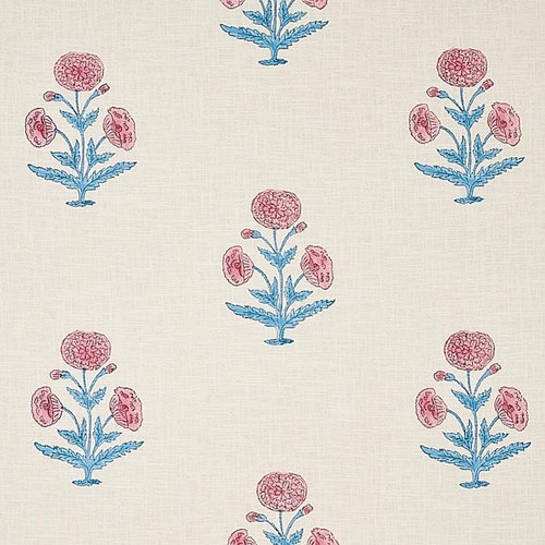 2 Yd Min. Three Color Ways Schumacher Tiger Palm Fabric by the Etsy