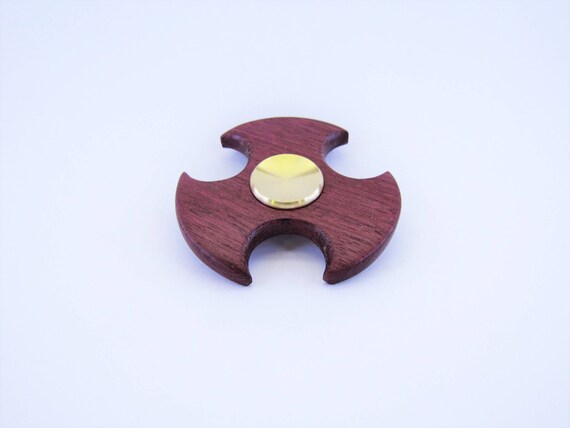 wooden fidget spinner