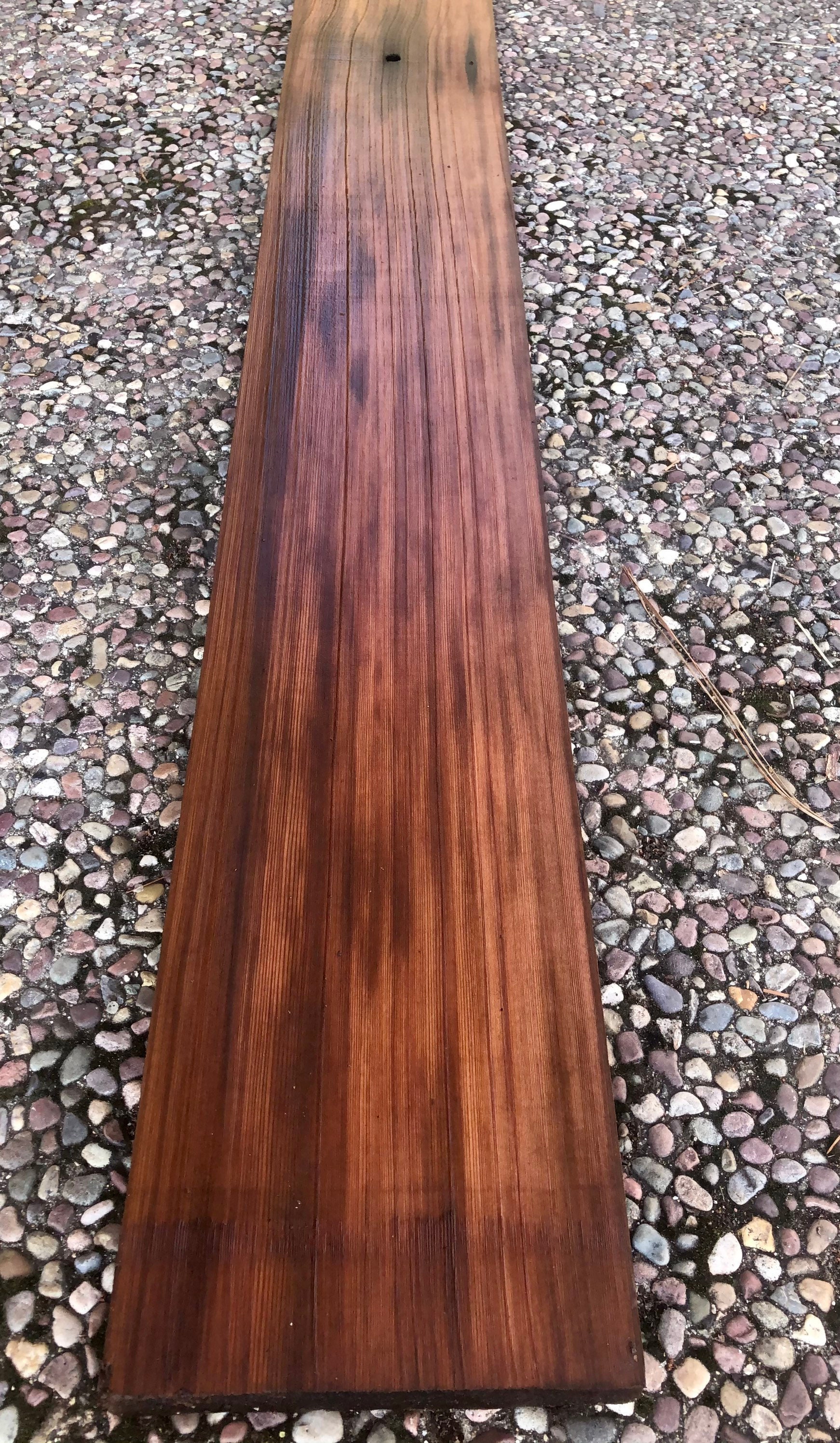 6ft. Reclaimed Old Growth Redwood Lumber 72 x 7 x 1 Etsy