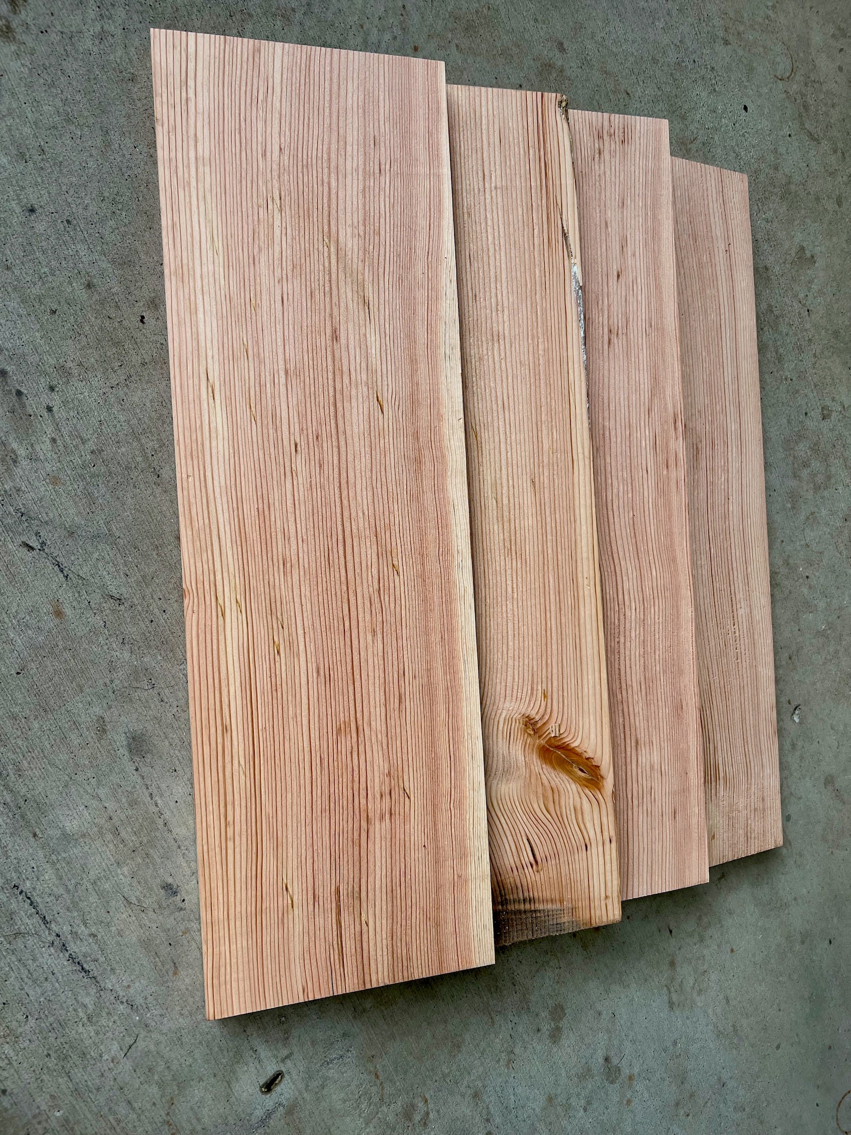 Douglas Fir Boards 24" X 7 1/2" X 7/8" - Etsy