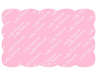 Scalloped Traveler&#39;s Notebook A6 Wide , DIGITAL File. Instant Download. PNG & SVG Files. No physical prducts shipped