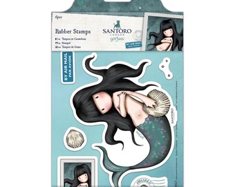 Gorjuss Awashed Stamp Set. Santoro
