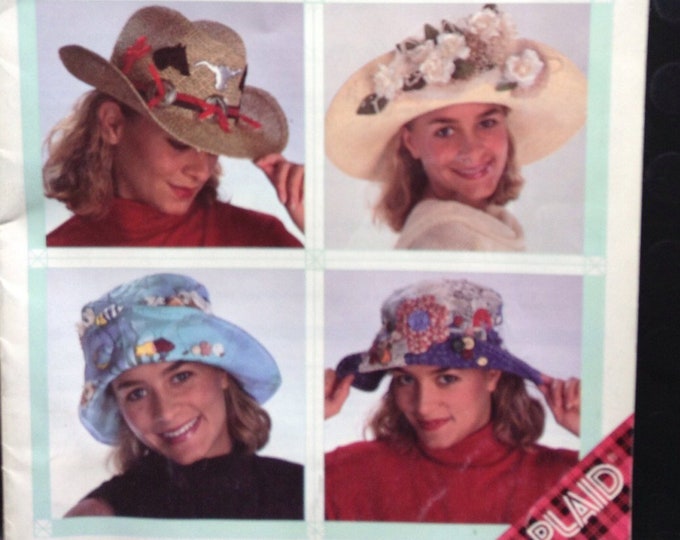 How to decorate hats booklet - 26 ways