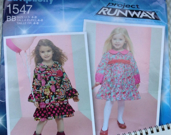 Girls dresses Simplicity sewing pattern