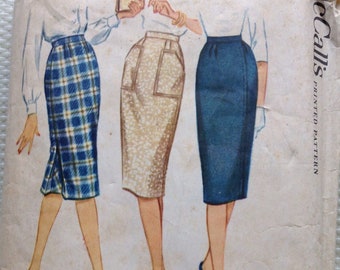 Instant skirt McCalls sewing pattern