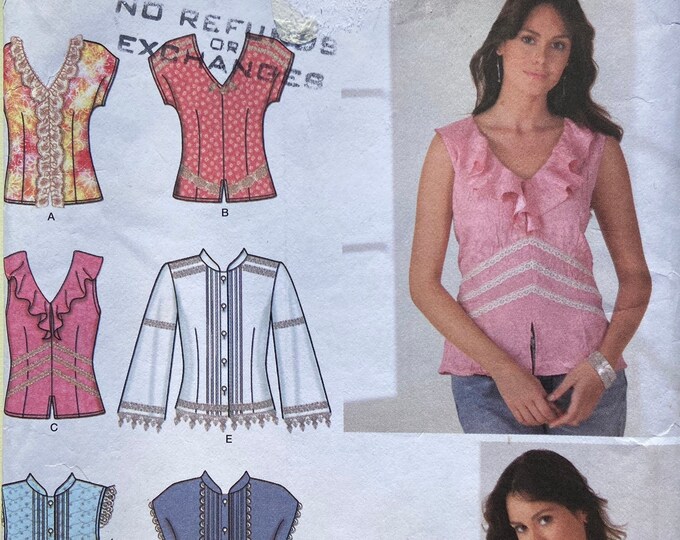 Summer blouses sewing pattern