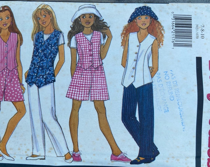 Busybody girl's separates, Butterick sewing pattern