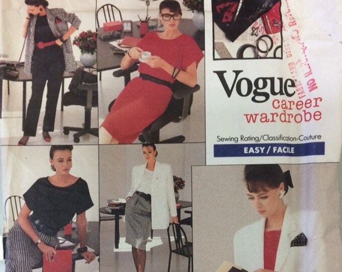 Vogue career wardrobe sewing pattern