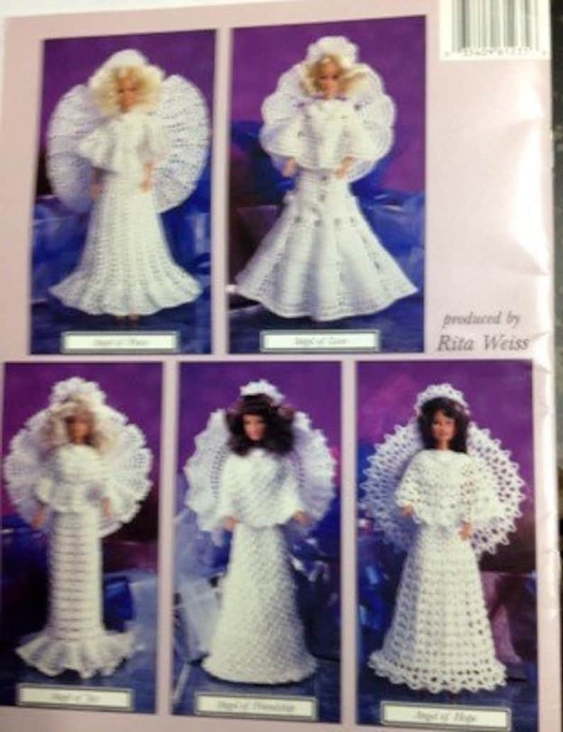 Crochet Fashion Doll barbie Angels - Etsy