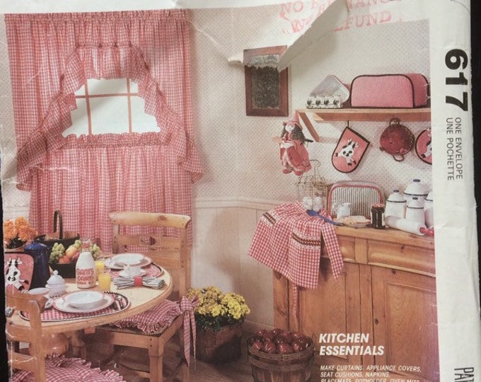 Chock full of kitchen decor McCall's sewing pattern