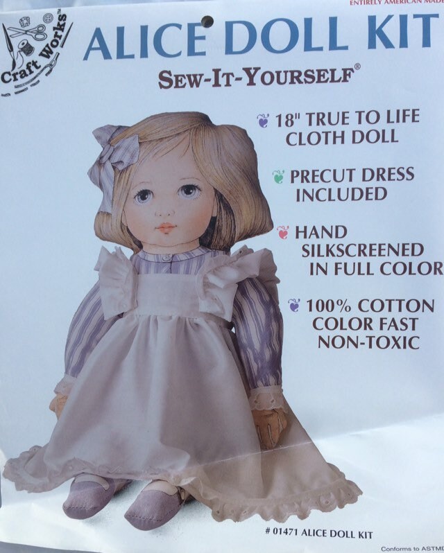 18 inch Alice Doll Making Kit