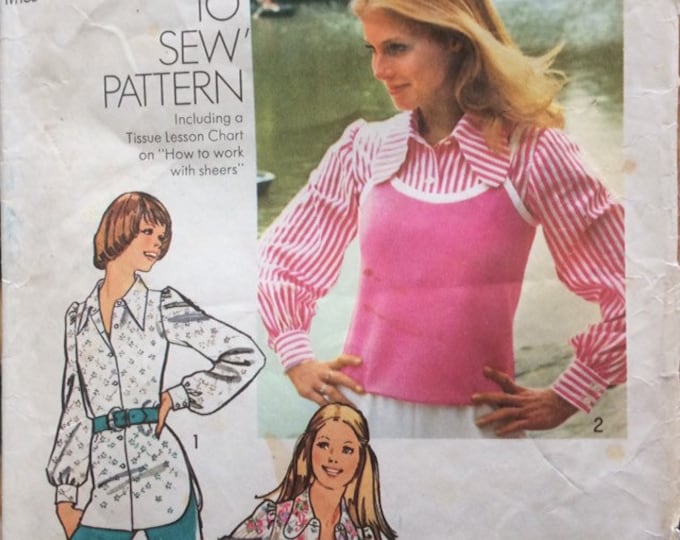 Ladies Shirt and top How to Sew Simplicity pattern