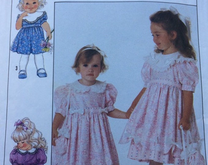 Little girl dress and purse Simplicity pattern