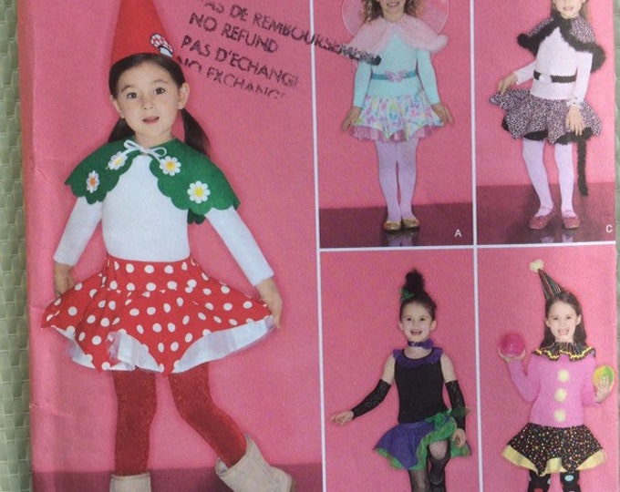 Girls costumes Simplicity pattern