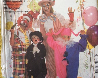Send in the clowns! Child's costume, McCall's  sewing pattern