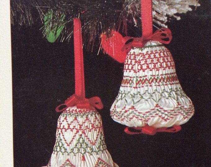 Christmas in Satin Bells ornament smocking pattern