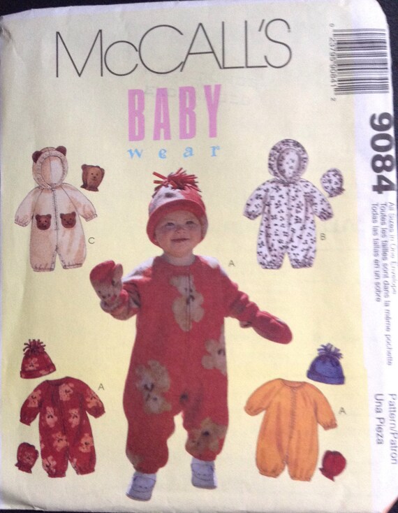baby jumpsuit with mittens