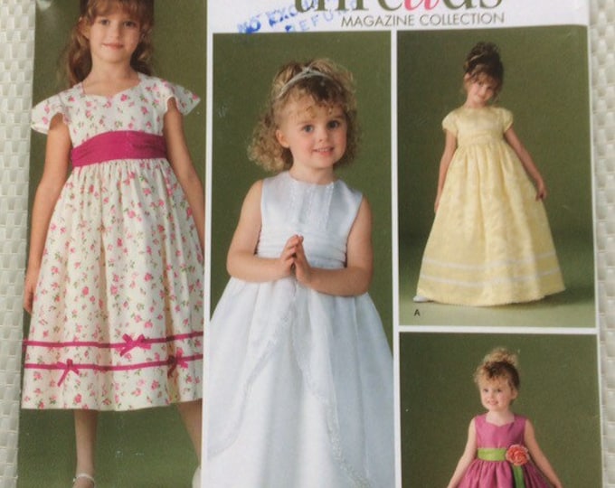 Dresses fit for a little princess! Simplicity sewing pattern