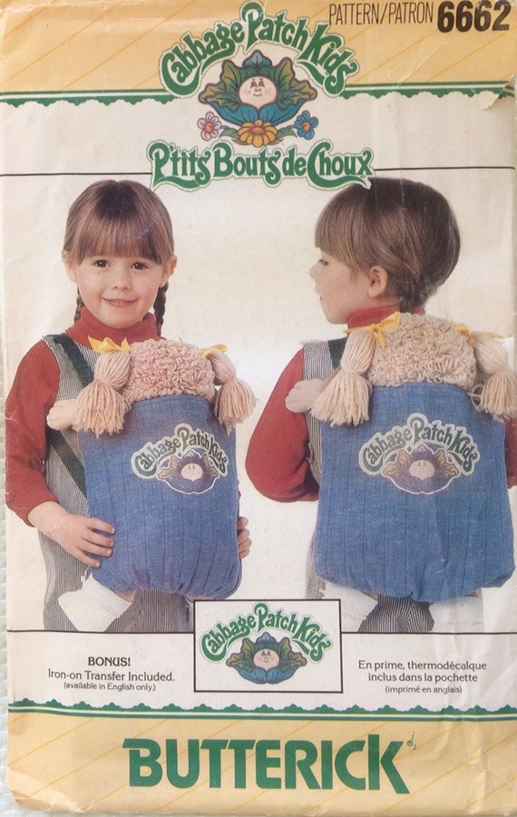 cabbage patch kid baby carrier