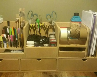 Craft storage ,painting storage, drawing storage, craft organiser,craft station,