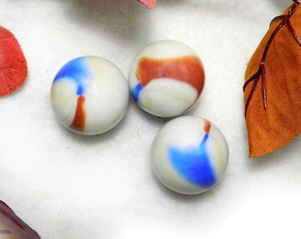 Large Marbles, Shooters, glass marble , Vintage Glass Marble - Agate marbles - marble lot - game marbles - # 26
